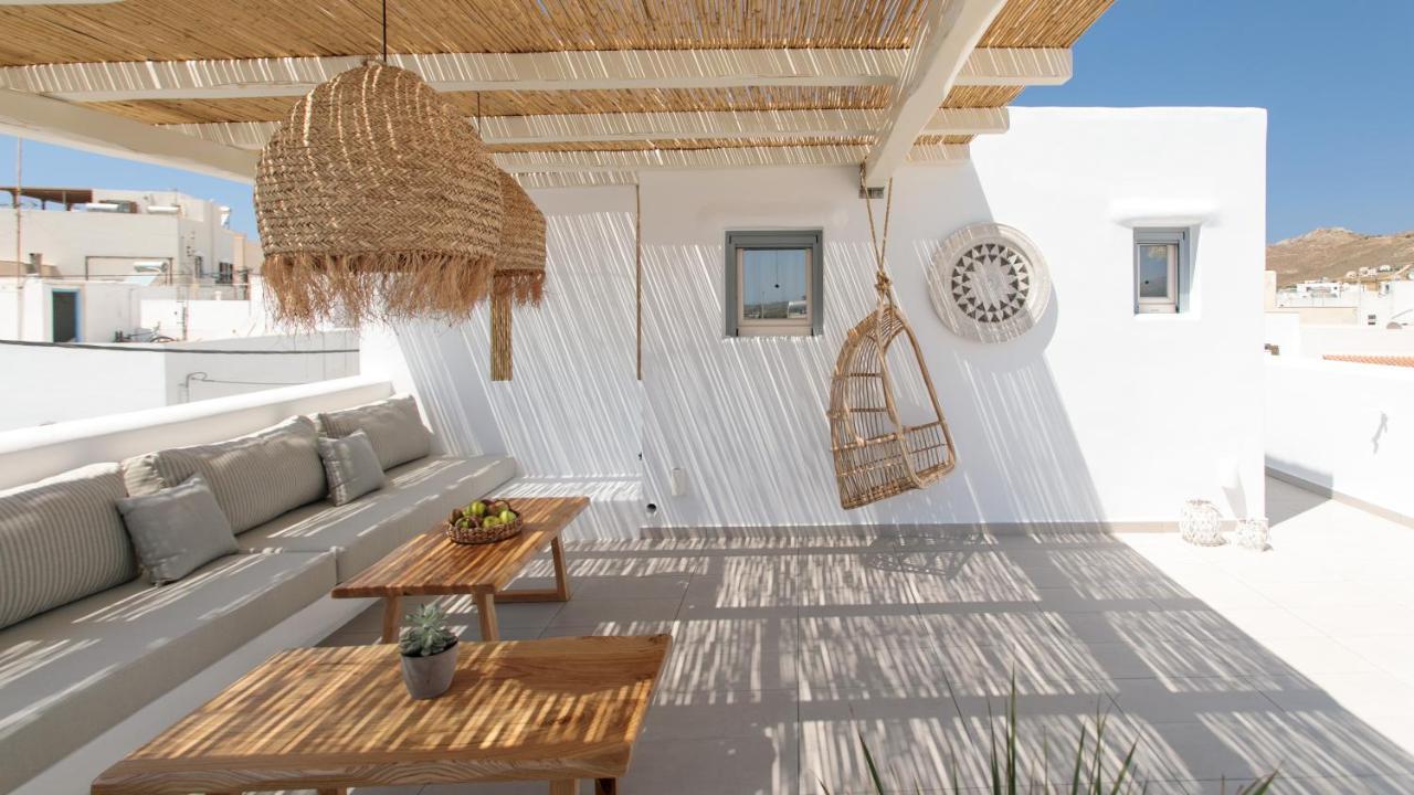 Kamvas Deluxe Apartments Naxos City Esterno foto
